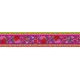 Bordure velours Andalous rose 19 cm