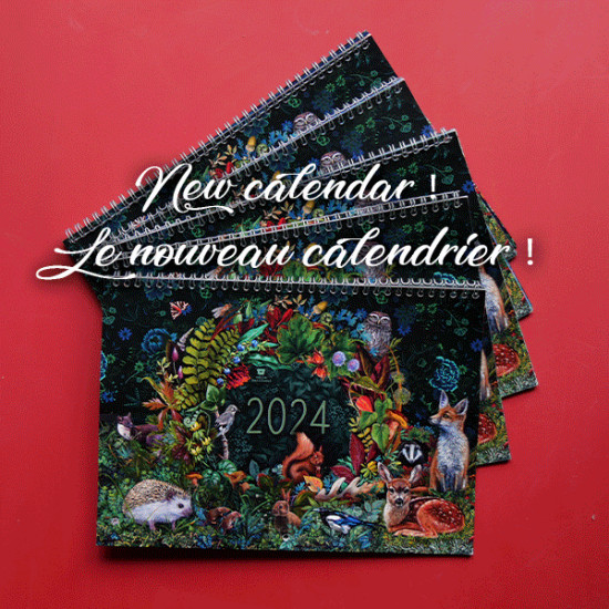Calendrier 2024 Sous-bois