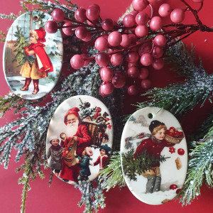 Christmas ceramic set