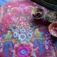 Pack of 3 bohemian tea-towels