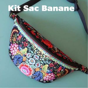 Sewing Kit: Bum Bag Malaga Black