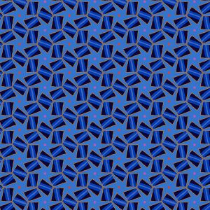 Coton Basilico bleu nuit