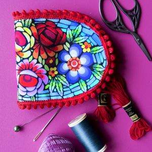 Sewing kit : Mosaique needle holder