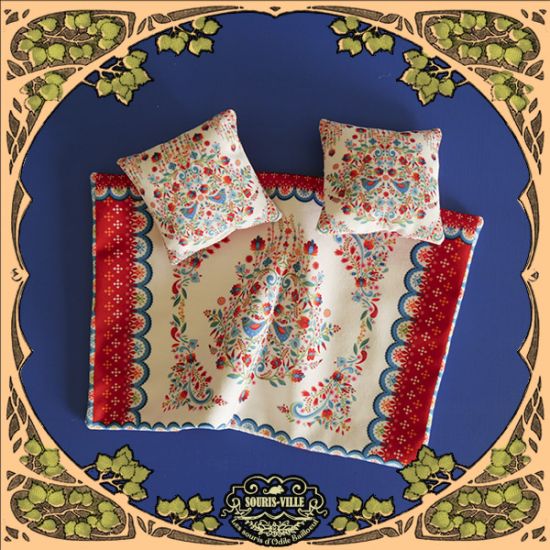 Souris-ville Bedspread folk