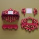 Arabesque shelf kit red - Souris-ville 