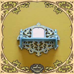 Arabesque shelf kit blue - Souris-ville 