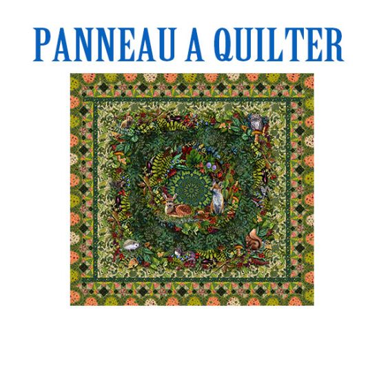 Quilting panel " 4 seasons"
