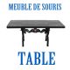 Table kit for mice - folk black