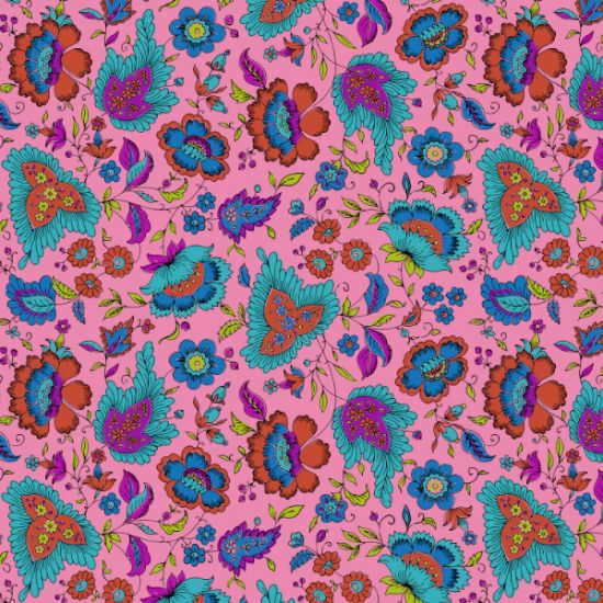Coton Bio Massala rose