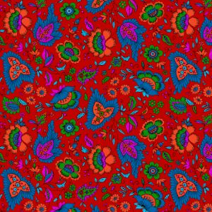 Organic Cotton Massala red