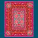 Plaid India 175 x 140 cm