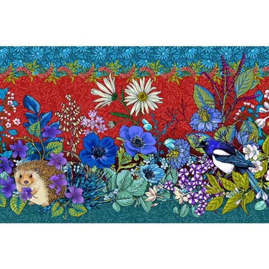 copy ofcopy ofAndalous velvet border green 19 cm