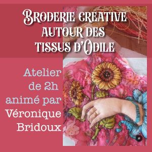 Atelier Broderie vendredi 13 juin