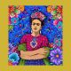 Carte velours Frida Kalho