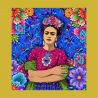 Carte velours Frida Kahlo