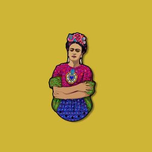 Brooch "Frida "
