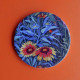 3 Sous-verres "Fleurs champêtres"