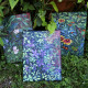 3"Country flowers" coasters