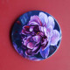 3 "Classic flowers" coasters