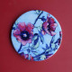 3 "Classic flowers" coasters