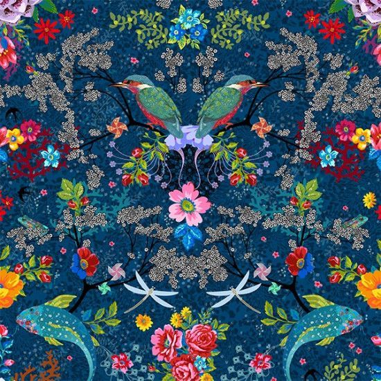 Velvet enchanted pond