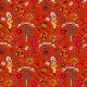 Organic Cotton Sewing Tattoo orange