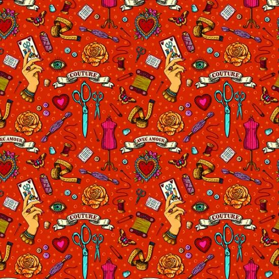 Coton Bio Couture Tatoo orange