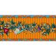 Bordure velours Tatoo Jaune
