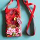 Sewing kit : Telephone pouch heart tatoo