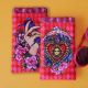 Sewing kit : velvet glasses case Tatoo