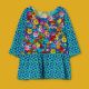 Organic Cotton Jersey Saga blue