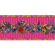 Bordure velours Tatoo rose
