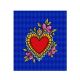 Mini Velvet Panel - Tatoo heart