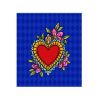 Mini Velvet Panel - Tatoo heart