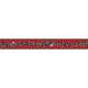 Bordure velours Tatoo rouge