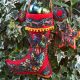 Botte et décorations de Noël Rouge Gorge