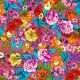 Velours souple Escarboucle rose