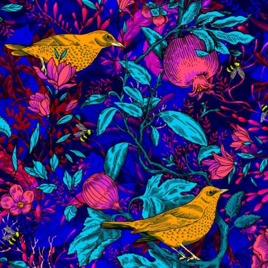 Velours Bois de Touffou nuit