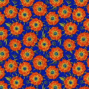 Velours Saga bleu