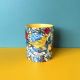 "Faites un vœu" mug yellow