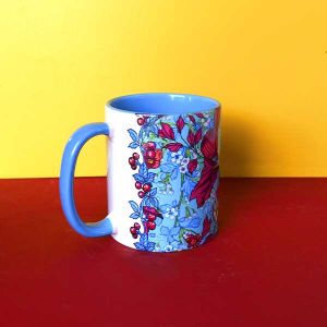 Mug "Faites un vœu" bleu