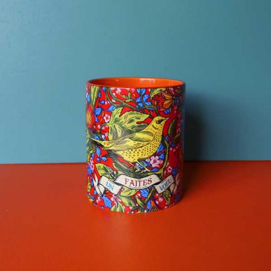 Mug "Faites un vœu" rouge