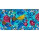 Bewilder Wood velvet border blue 19 cm