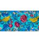 Bewilder Wood velvet border blue 19 cm