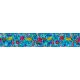 Bewilder Wood velvet border blue 19 cm