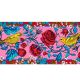 Bewilder Wood velvet border pink 19 cm