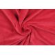 red fleece fabric