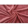 dark red fleece fabric