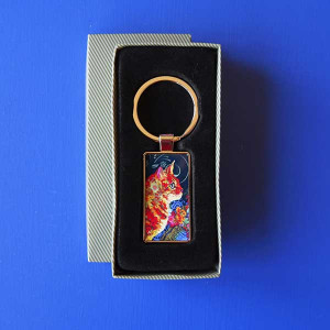 Malabar cat Keyring