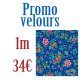 promo velours 1m